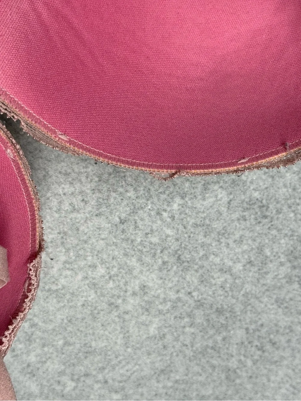 PINK Victoria's Secret Lace Underwire Bralette in Dusty Pink
